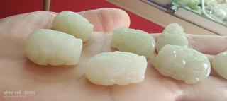 和田玉貔貅招财